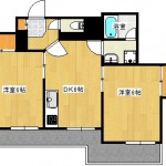 エスポワール東観音 501改装部屋
